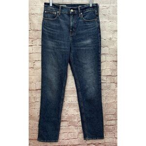 J. Crew Womens Full Length Classic Straight Jeans Size 27 Medium Wash Denim